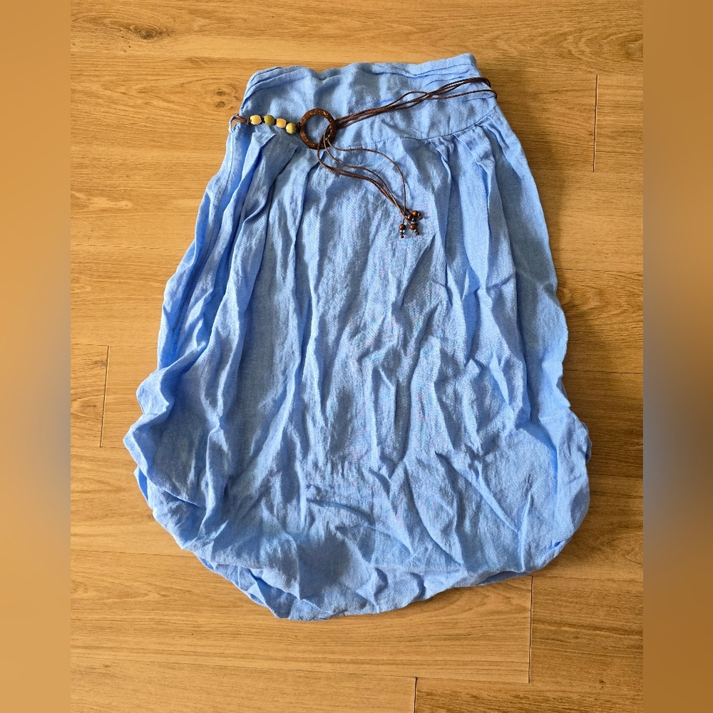 100% LINEN SKIRT